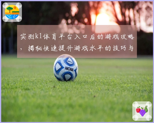 实测k1体育平台入口后的游戏攻略，揭秘快速提升游戏水平的技巧与心得